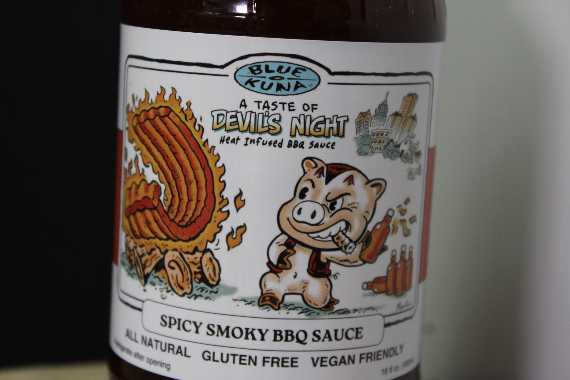 Devil's Night BBQ Sauce by Blue Kuna