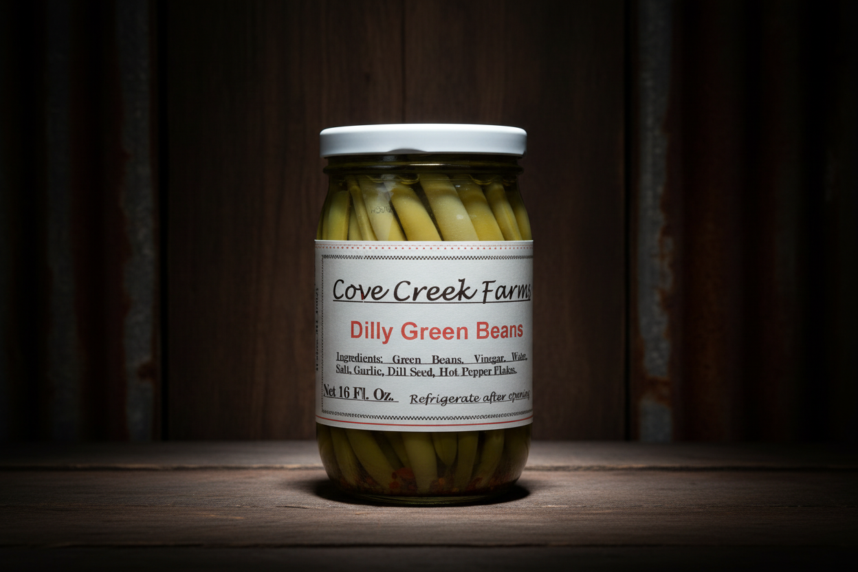 Dilly Green Beans by Cove Creek Farms