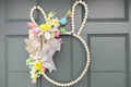 Easter Bunny Beaded Wreath – Red Brick Wreaths