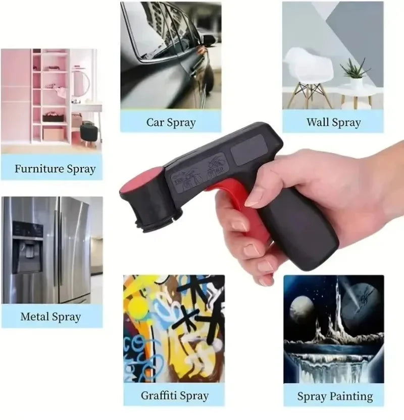 Portable Spray Gun, Handheld Paint Sprayer for Furniture, Color Steel House Wall Paint, Latex Paint, Automotive Coating
