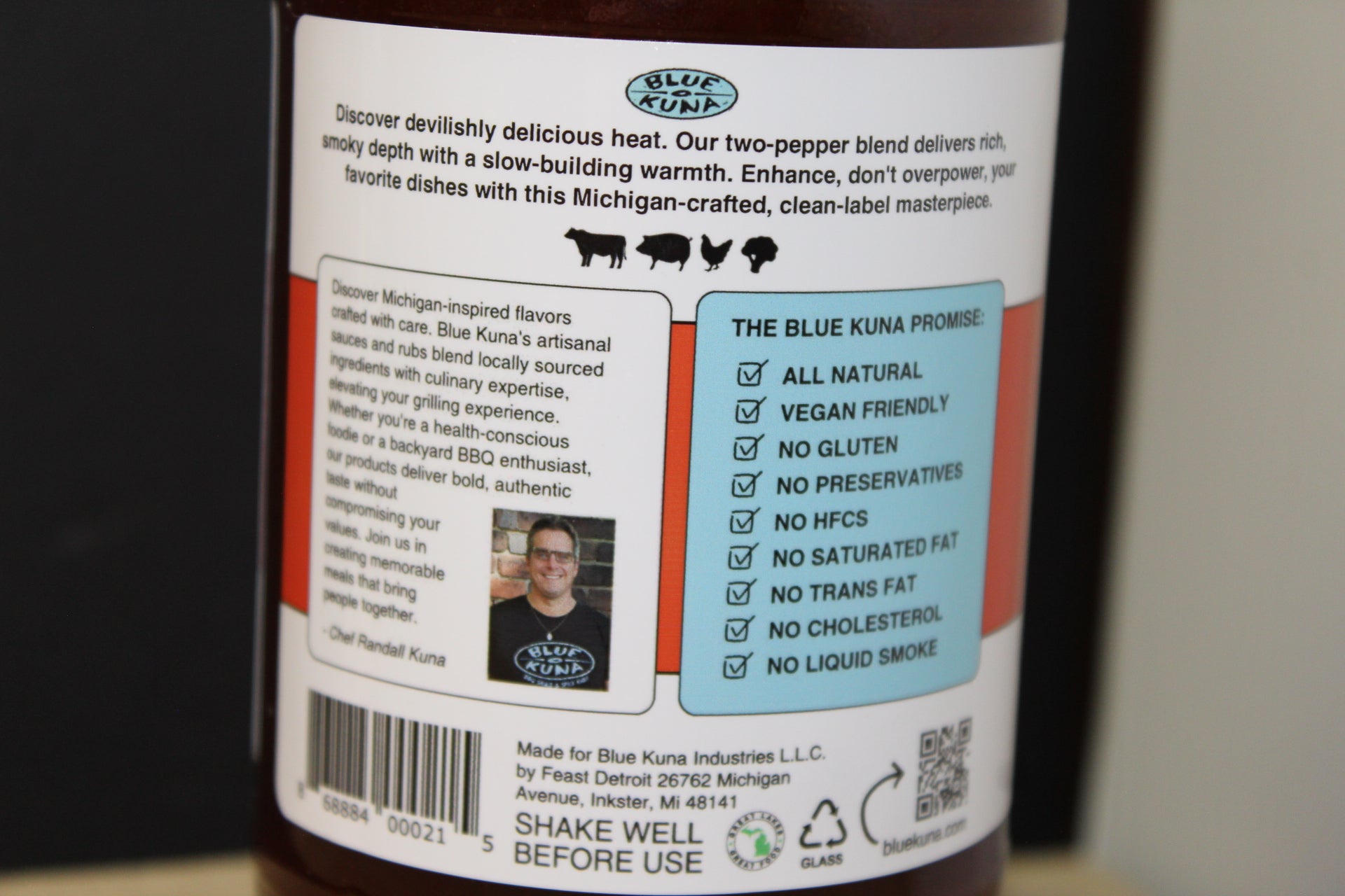 Devil's Night BBQ Sauce by Blue Kuna