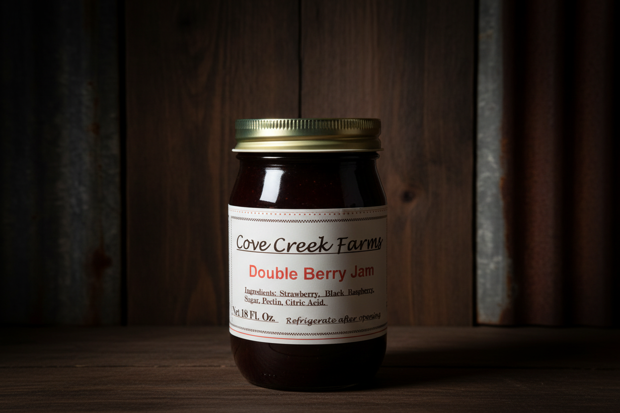Double Berry Jam by Cove Creek Farms