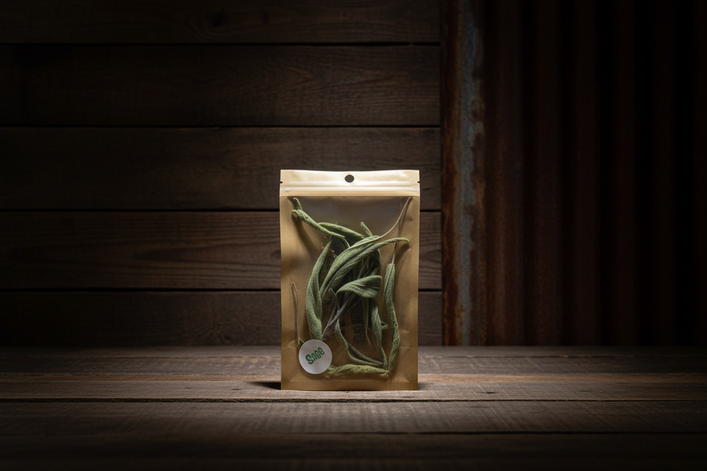 Dried Sage Leaves By Bigfoot bee Co