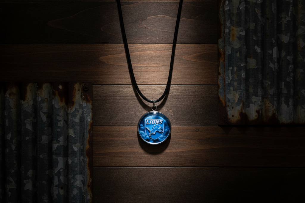 Detroit Lions Pendant Necklace